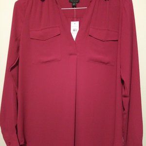 NWT Ann Taylor Camp Shirt Size XS